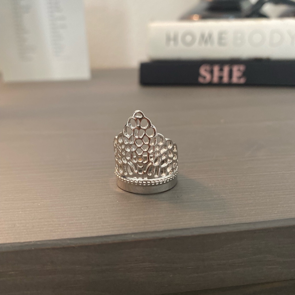 Kendra Scott Silver Statement Ring